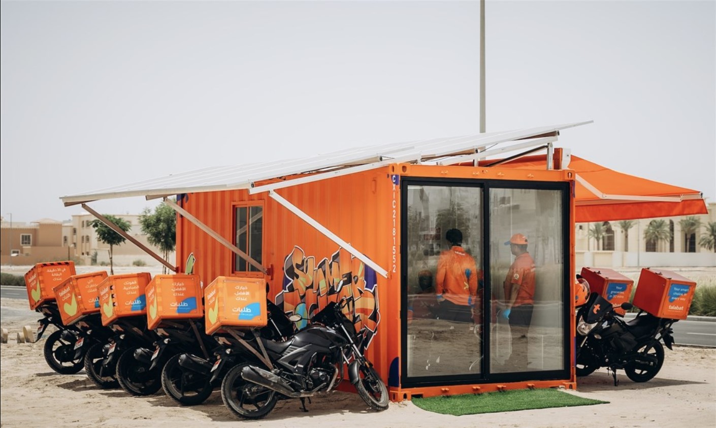 Resting Station For Delivery