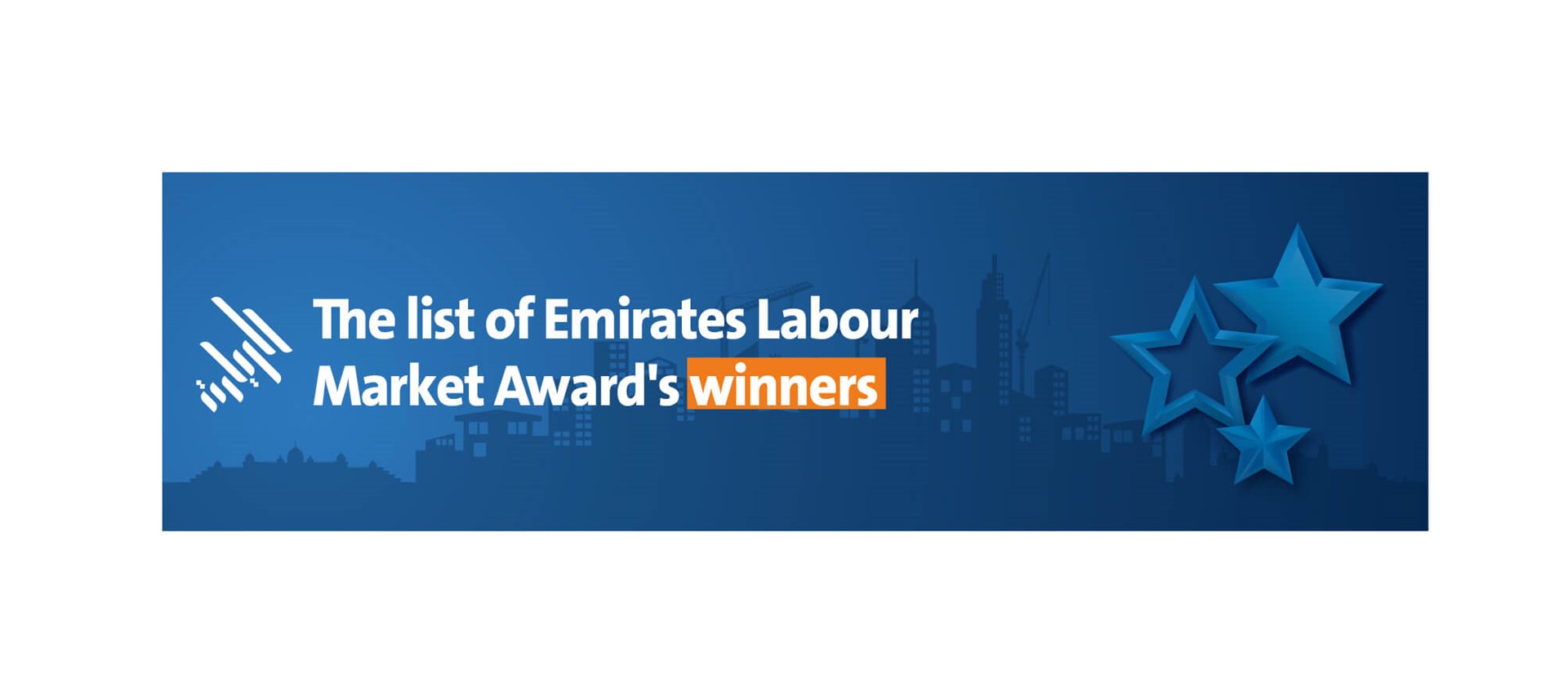 The list of emirates labour market award's winners