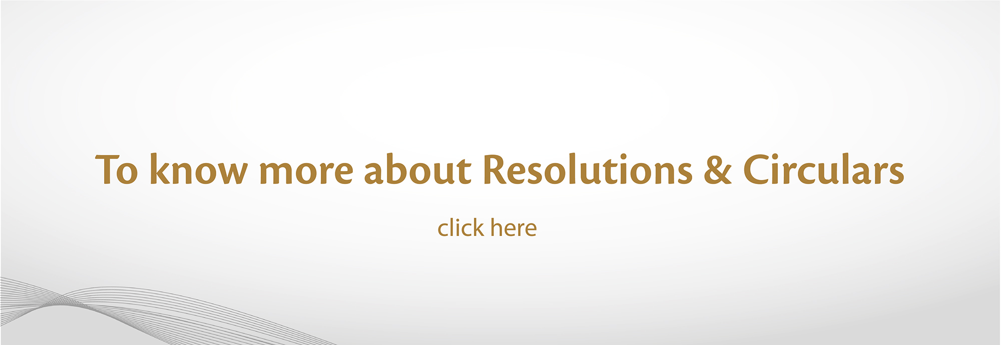 Resolutions & Circulars
 banner