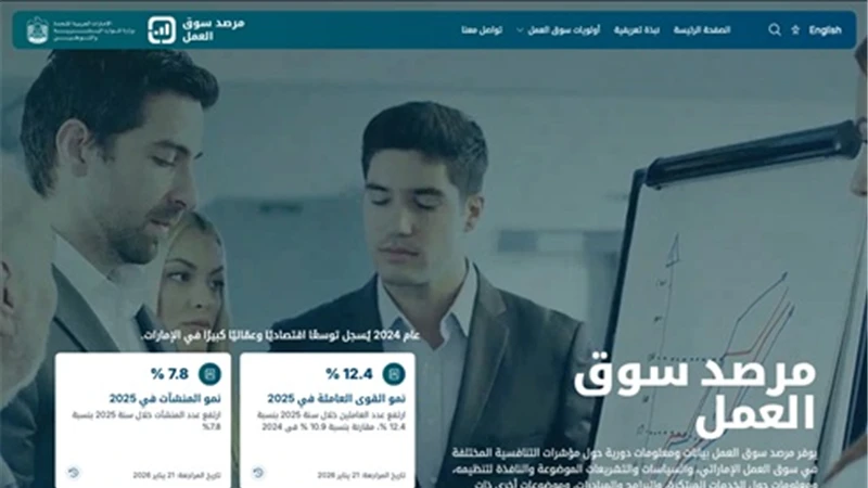 إطلاق النسخة المحدثة من "مرصد سوق العمل الإماراتي"