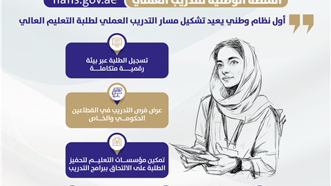 إطلاق المنصة الوطنية للتدريب العملي
