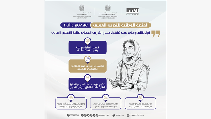 إطلاق المنصة الوطنية للتدريب العملي