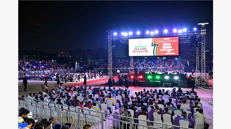 أكثر من 250 ألف عامل يشاركون في فعاليات " سعادة عمالنا في عيد اتحادنا" في أكثر من 30 موقعاً على مستوى الدولة