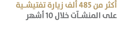 أكثر من 485 ألف زيارة تفتيشية على المنشآت خلال 10 أشهر 