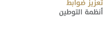 تعزيز ضوابط أنظمة التوطين 