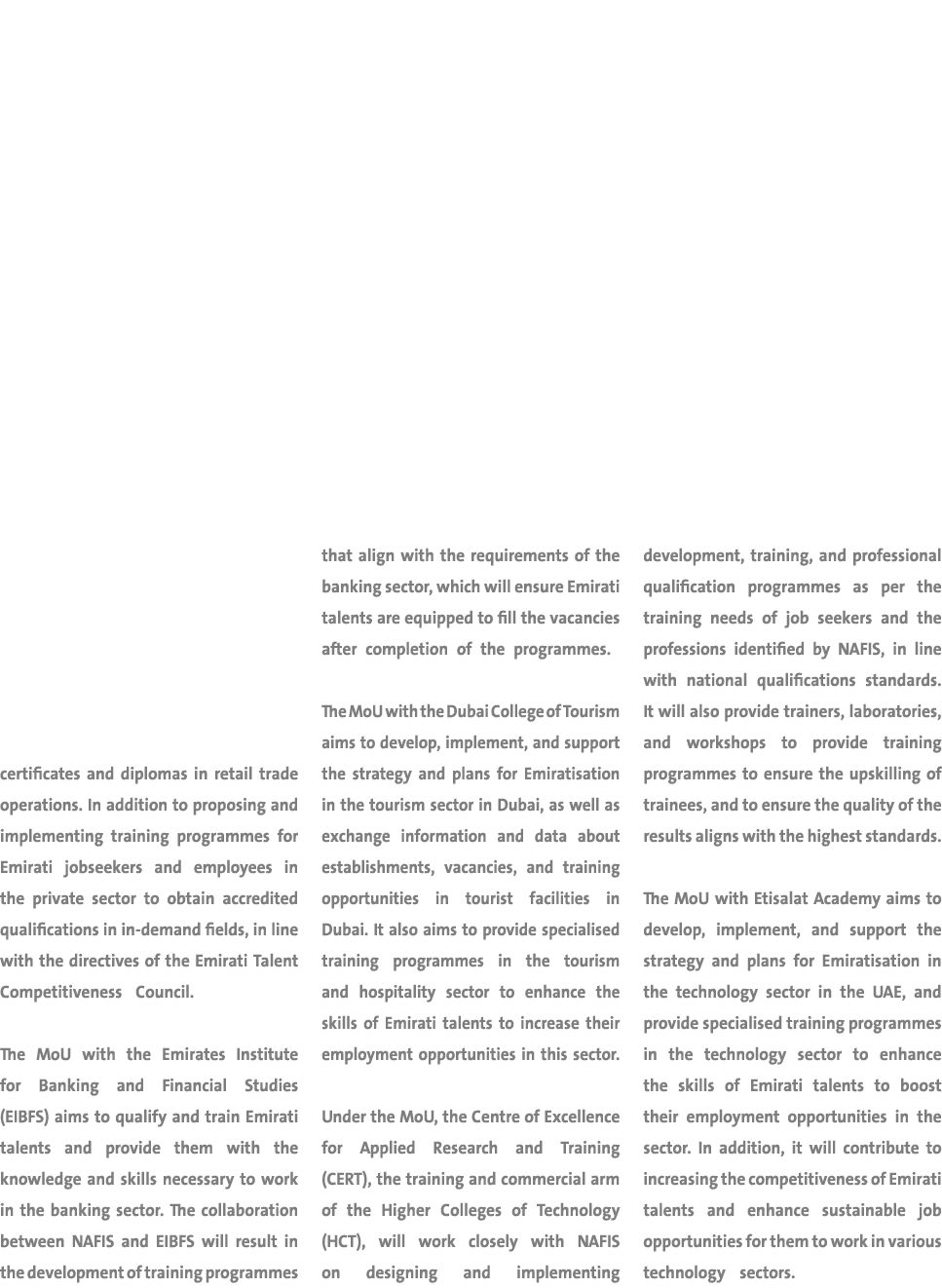 certificates and diplomas in retail trade operations. In addition to proposing and implementing training programmes f...