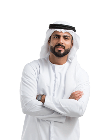 Portrait of an arab man.