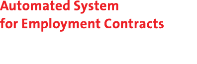 Automated System for Employment Contracts 