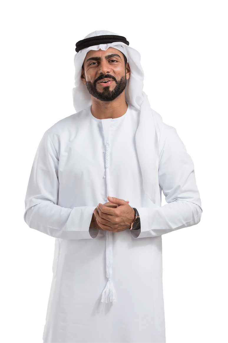 Portrait of an arab man.