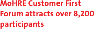 MoHRE Customer First Forum attracts over 8,200 participants 