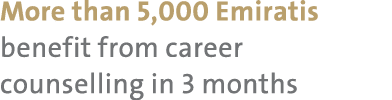 More than 5,000 Emiratis benefit from career counselling in 3 months 