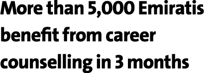 More than 5,000 Emiratis benefit from career counselling in 3 months 