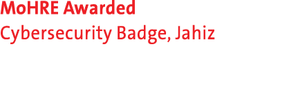 MoHRE Awarded Cybersecurity Badge, Jahiz 