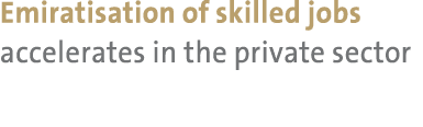 Emiratisation of skilled jobs accelerates in the private sector 