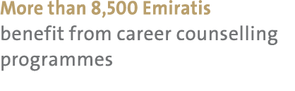 More than 8,500 Emiratis benefit from career counselling programmes 
