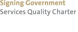 Signing Government Services Quality Charter