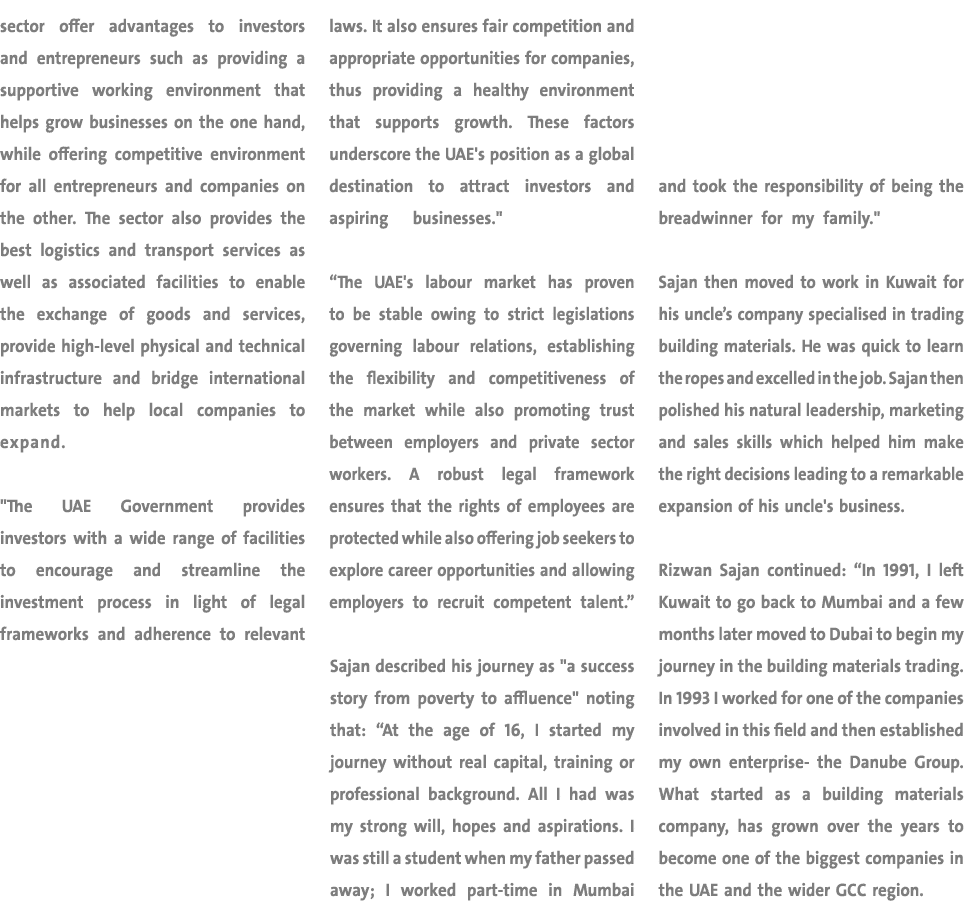 sector offer advantages to investors and entrepreneurs such as providing a supportive working environment that helps ...