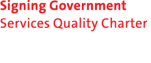 Signing Government Services Quality Charter