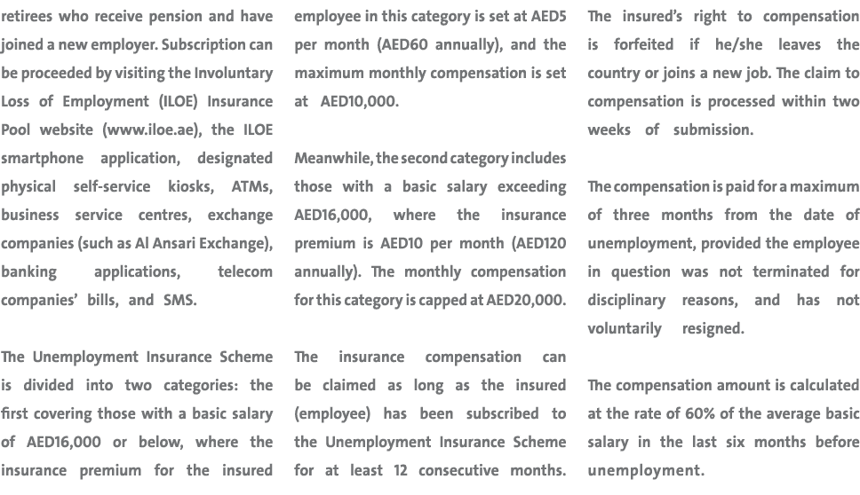 retirees who receive pension and have joined a new employer. Subscription can be proceeded by visiting the Involuntar...