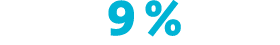  9 % 