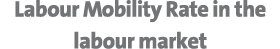 Labour Mobility Rate in the labour market